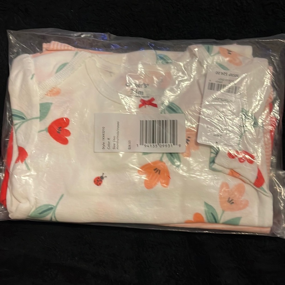 Brand New! Still in the plastic. NWT. Perfect Spring outfit! Ladybugs!